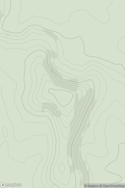 Thumbnail image for Beacon Hill [South East England] [SU458572] showing contour plot for surrounding peak
